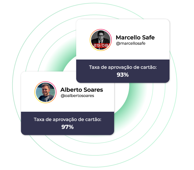 Interface do LivePay mostrando doações em tempo real